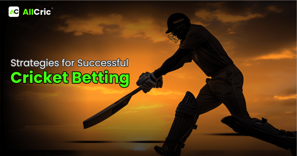 Successful Cricket Betting Strategy