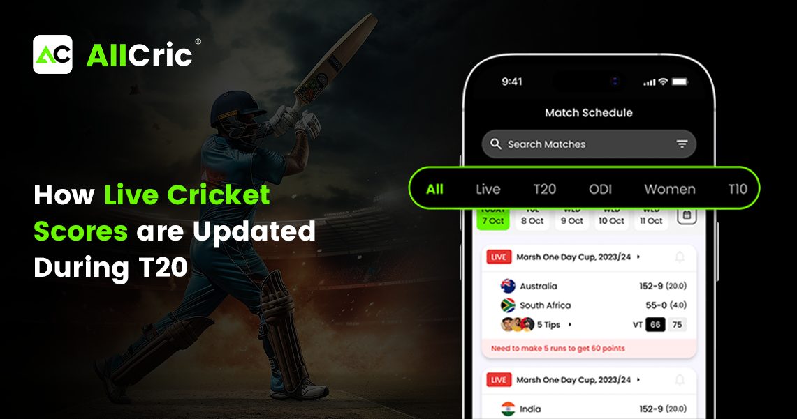 How Live Cricket Scores Are Updated During T20 Matches