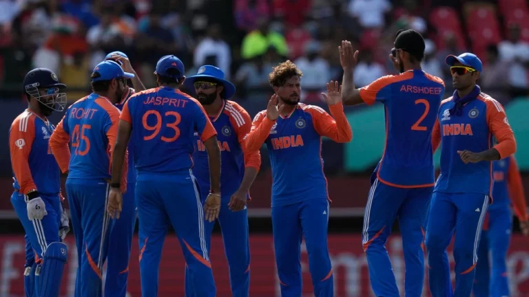 In a spectacular display of cricketing prowess, India secured a commanding victory over England in the semifinals of the ICC Men's T20 World Cup 2024.