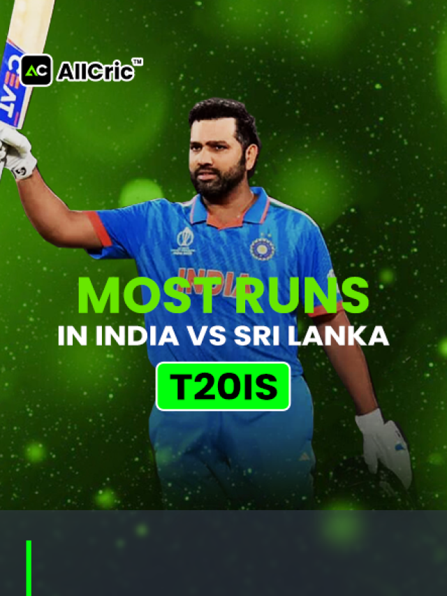 Most Runs In India vs Sri Lanka T20Is