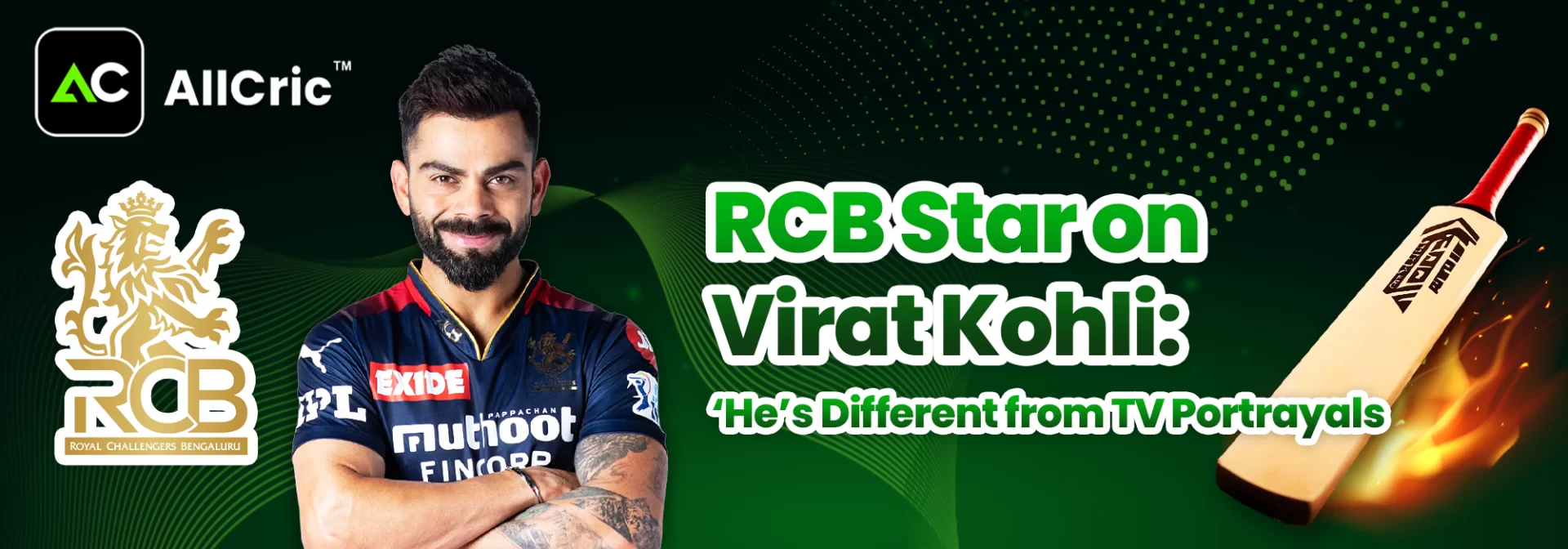 RCB Star on Virat Kohli: ‘He’s Different from TV Portrayals