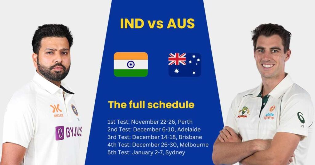 India Tour of Australia: Border-Gavaskar Trophy 2024