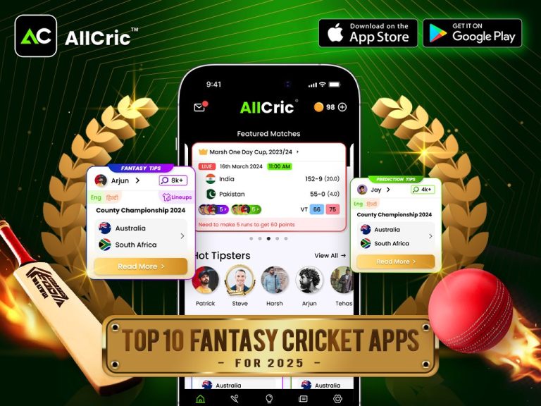 Top 10 Fantasy Cricket Apps for 2025