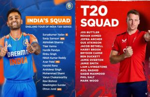 India vs England T20 Series 2025: Schedule, Squads, Live Streaming & TV Channels