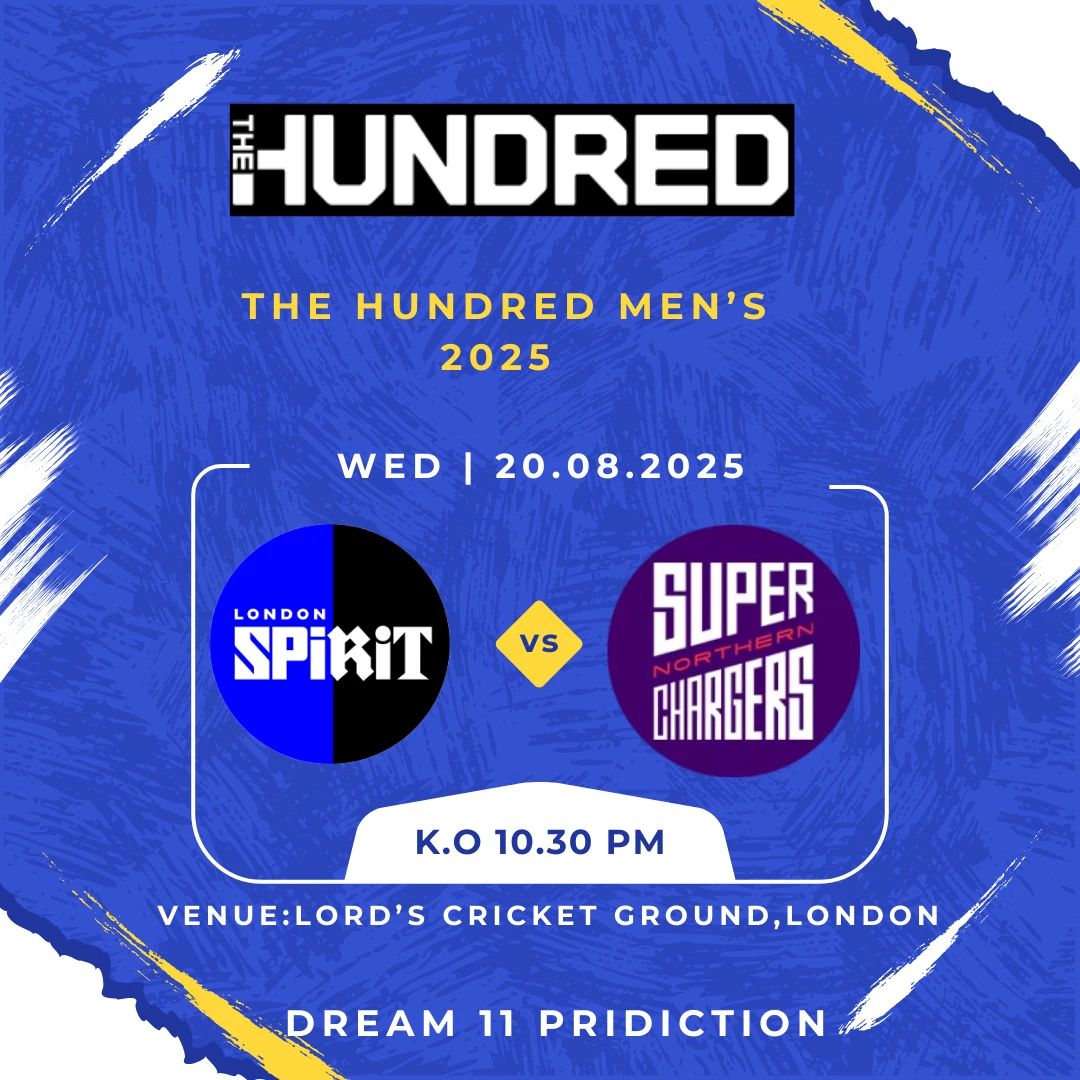 The Hundred 2025 LS vs NSC Dream11 Prediction, Today’s Playing XI & Match Preview