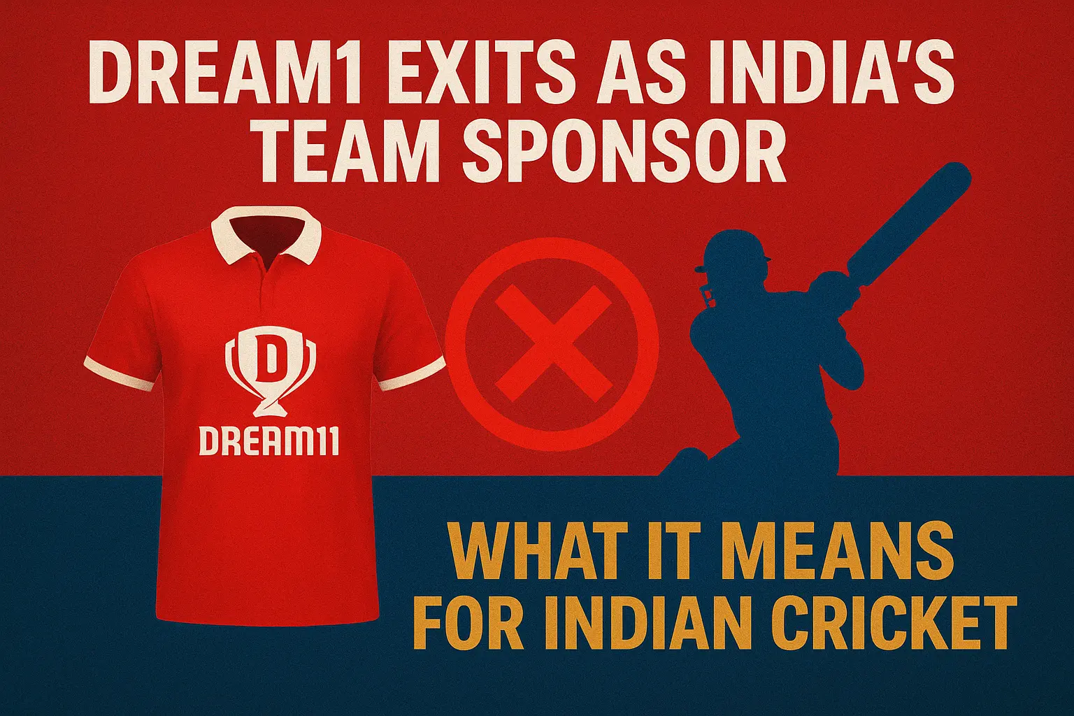 Dream11 ends its ₹358-cr BCCI deal after the 2025 Gaming Ban. Discover why it happened, its impact on Team India, and who could replace Dream11.