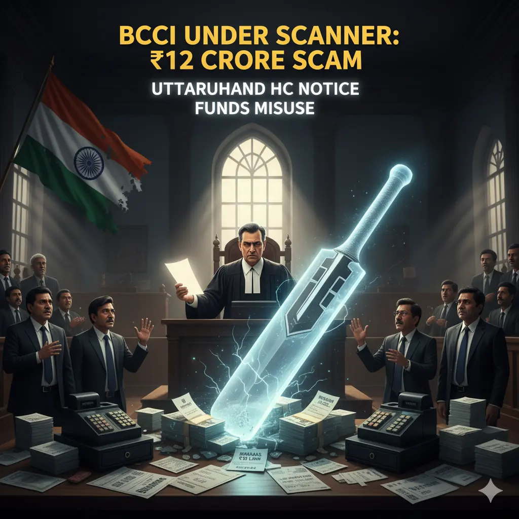 ₹12 Cr Fund Misuse? Uttarakhand HC Seeks BCCI Reply