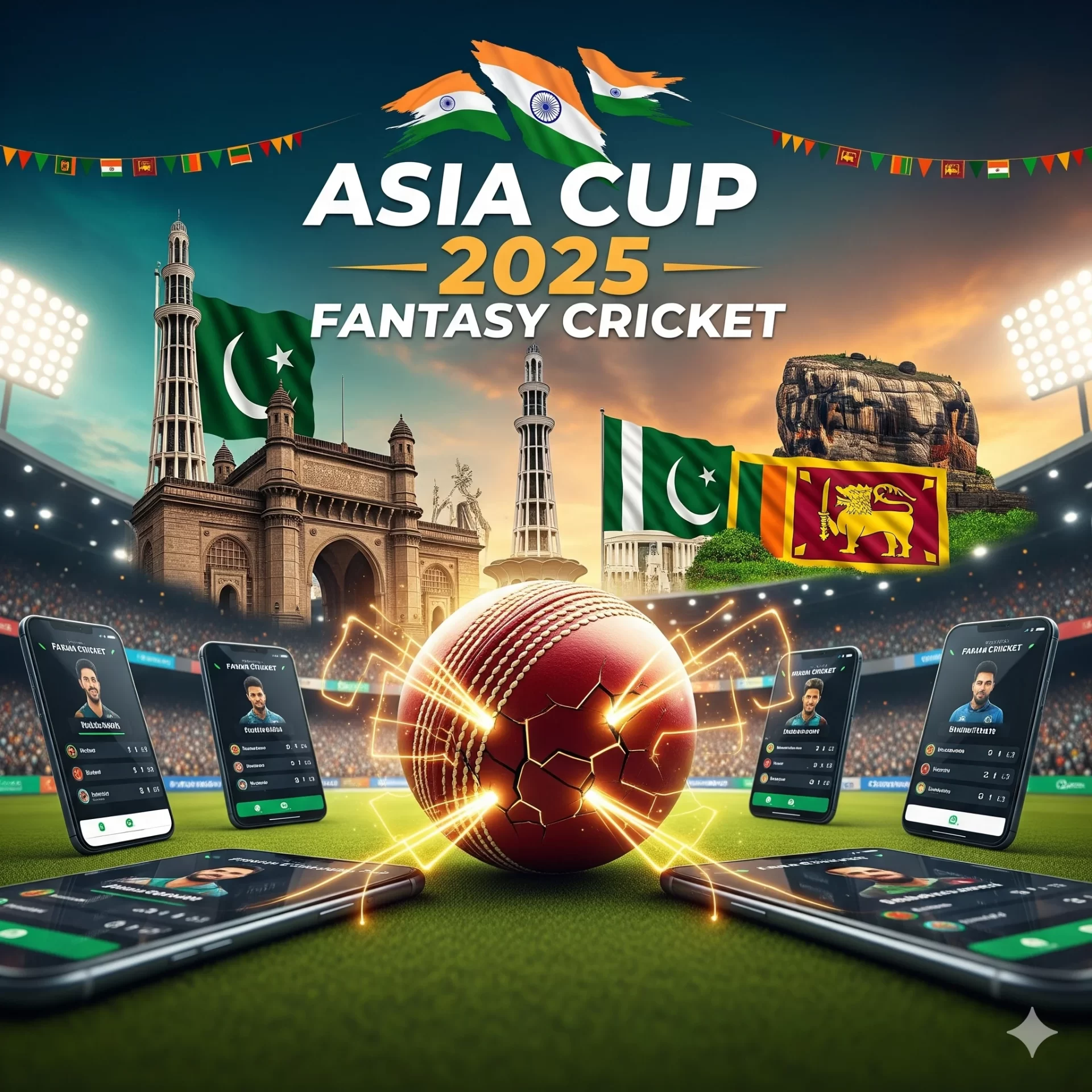 Asia Cup 2025 match-by-match probable XIs & Dream11 predictions.