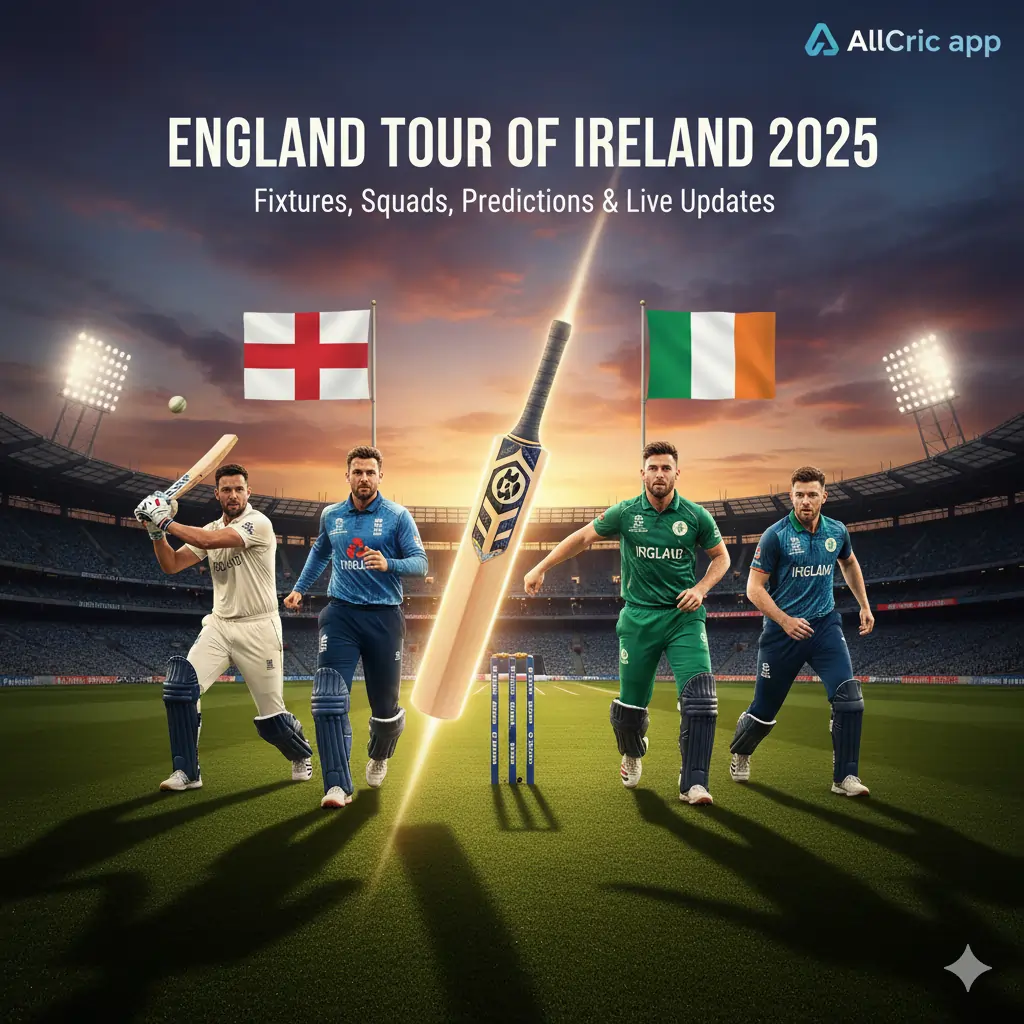 Ireland vs England 2025 fixtures, predictions, squads & match previews.