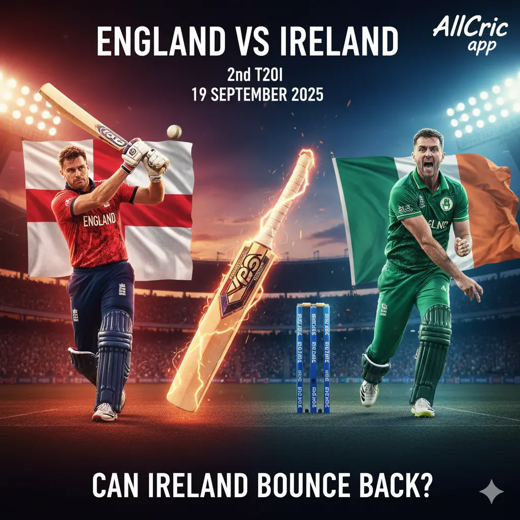 England vs Ireland 2nd T20I 2025 – Today’s Dream11 team prediction, fantasy picks & match insights.
