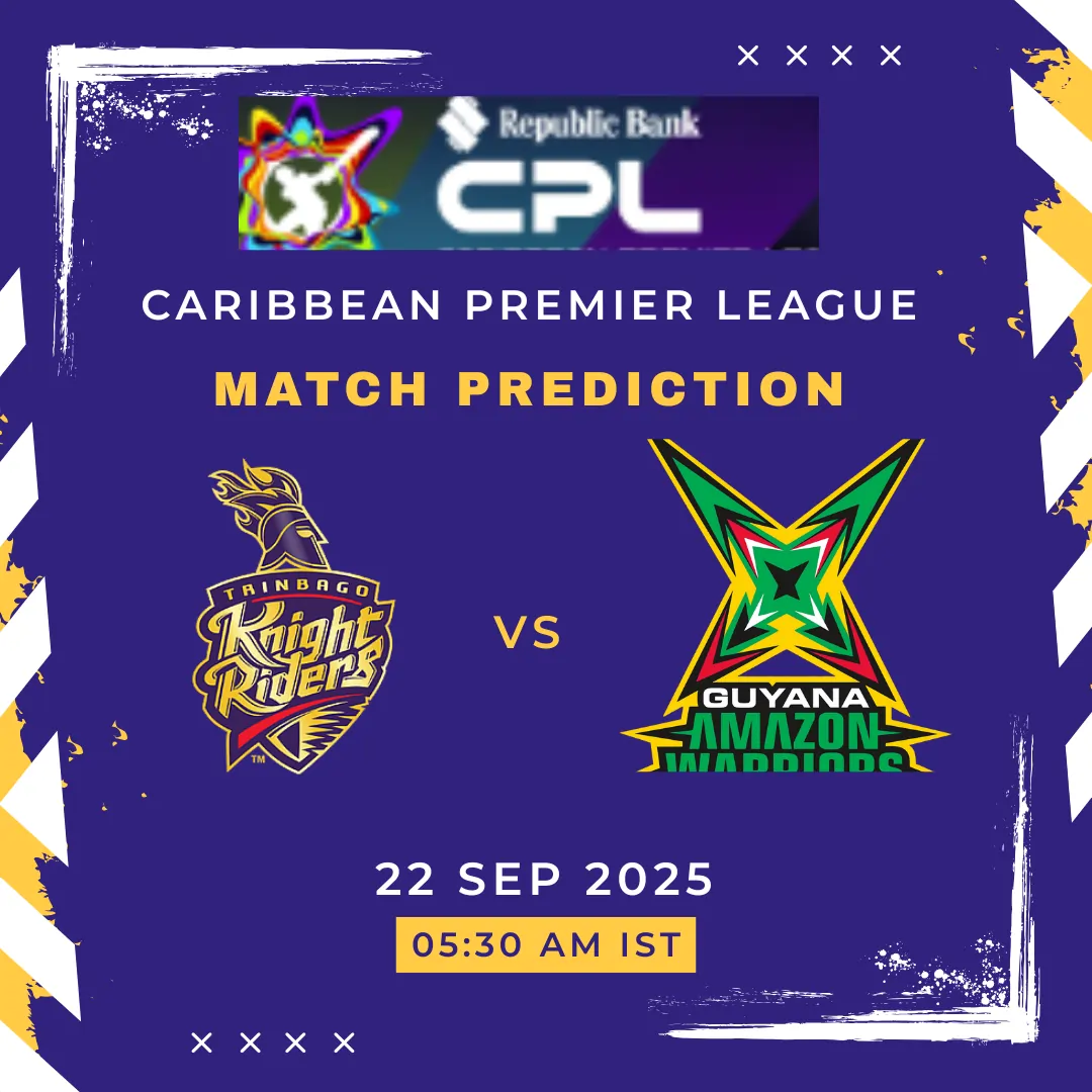 GAW vs TKR CPL 2025 Final – Get Dream11 prediction, fantasy tips, pitch report & playing XI.