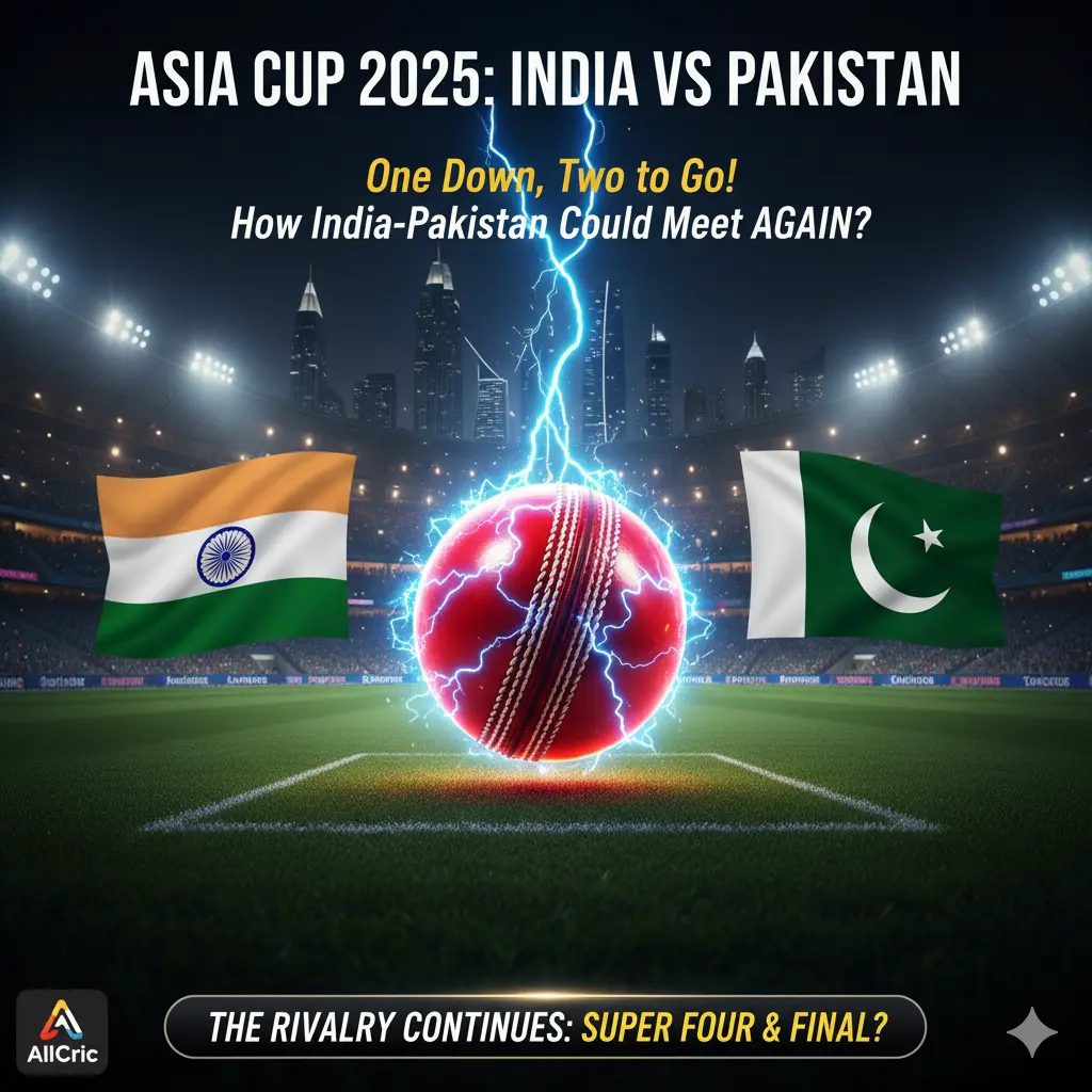 India beat Pakistan once, but can they meet again in Asia Cup 2025?Check possible rematch scenarios, predictions & fantasy tips