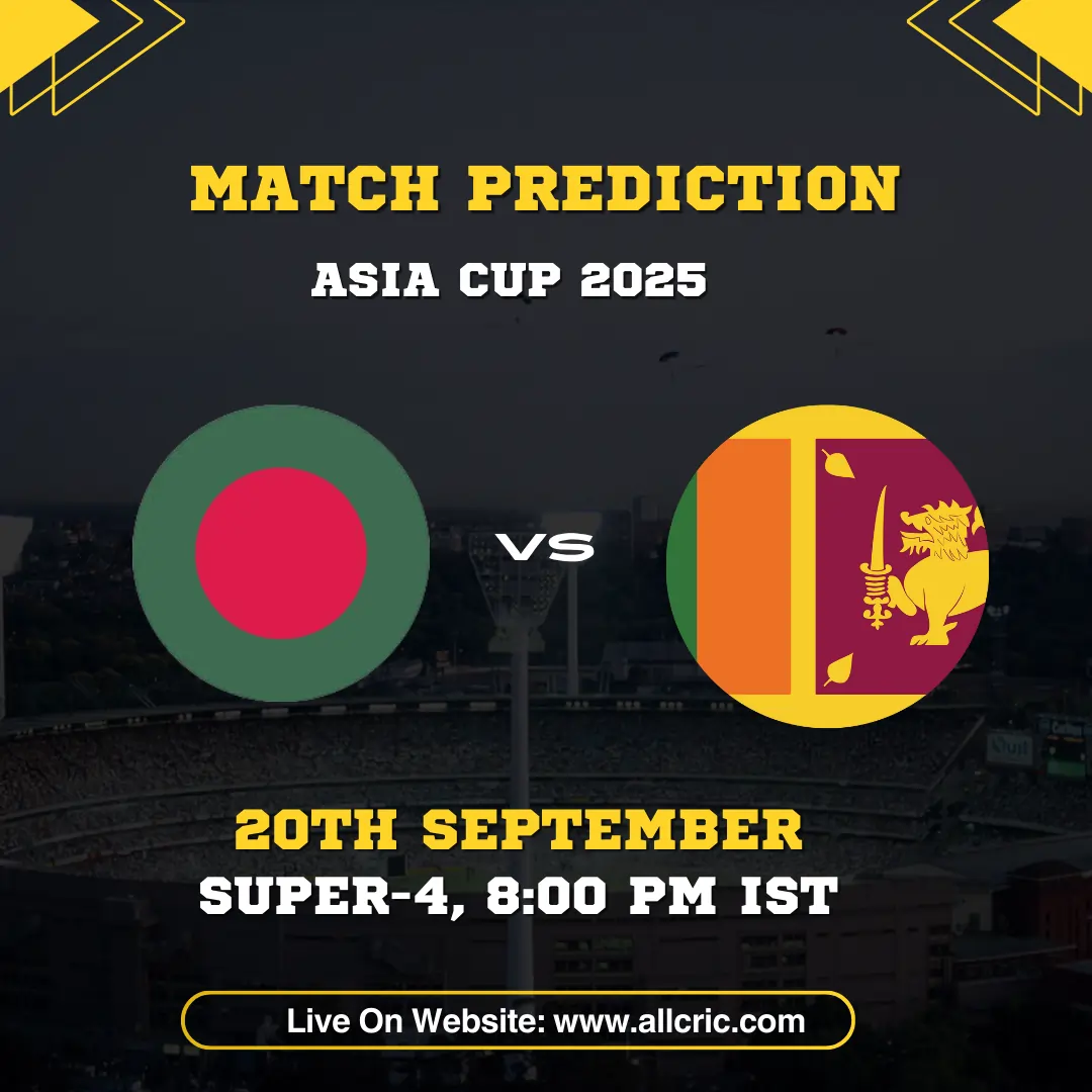 Get SL vs BAN Dream11 prediction today, fantasy tips & playing XI for Asia Cup 2025 Super 4.