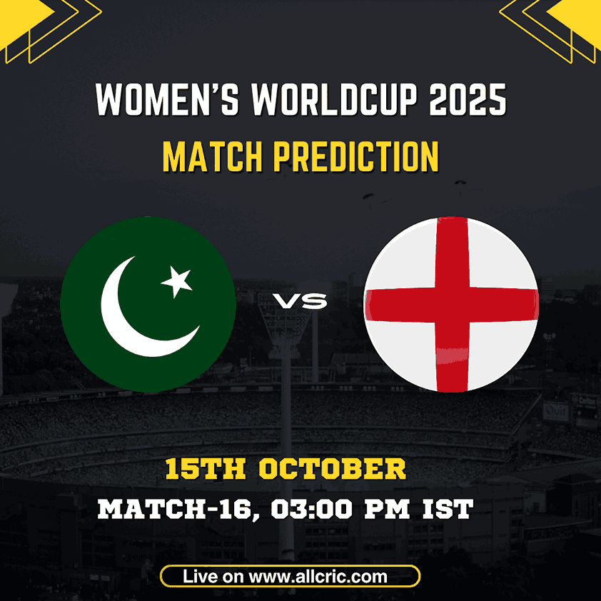 ENG-W vs PAK-W Dream11 Prediction and Dream11 Team for today’s ICC Women’s World Cup 2025 Match 16. England Women vs Pakistan Women match details, pitch report, fantasy tips, probable XI, and today match prediction at R. Premadasa Stadium, Colombo