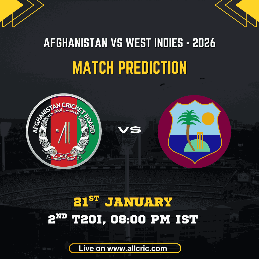 AFG vs WI dream11 prediction today match – Afghanistan vs West Indies 2nd T20I match prediction, afg vs wi dream11 team today at Dubai Stadium