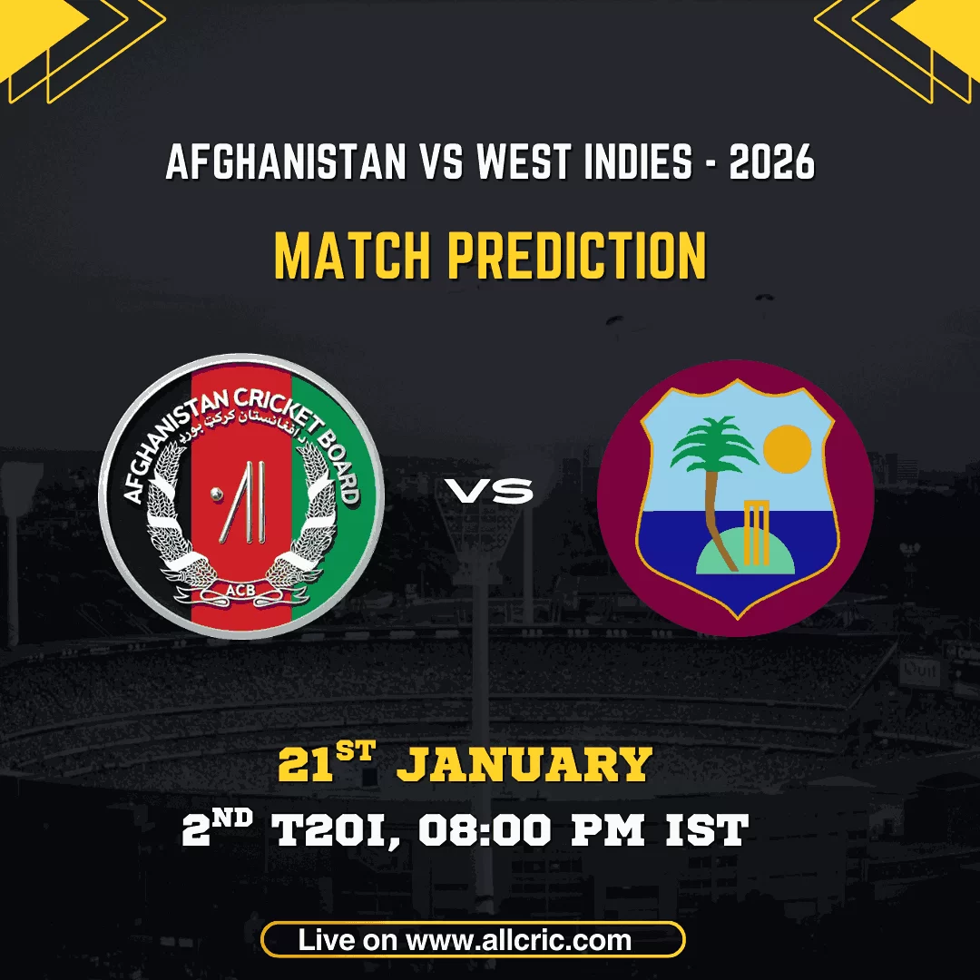 AFG vs WI dream11 prediction today match – Afghanistan vs West Indies 2nd T20I match prediction, afg vs wi dream11 team today at Dubai Stadium