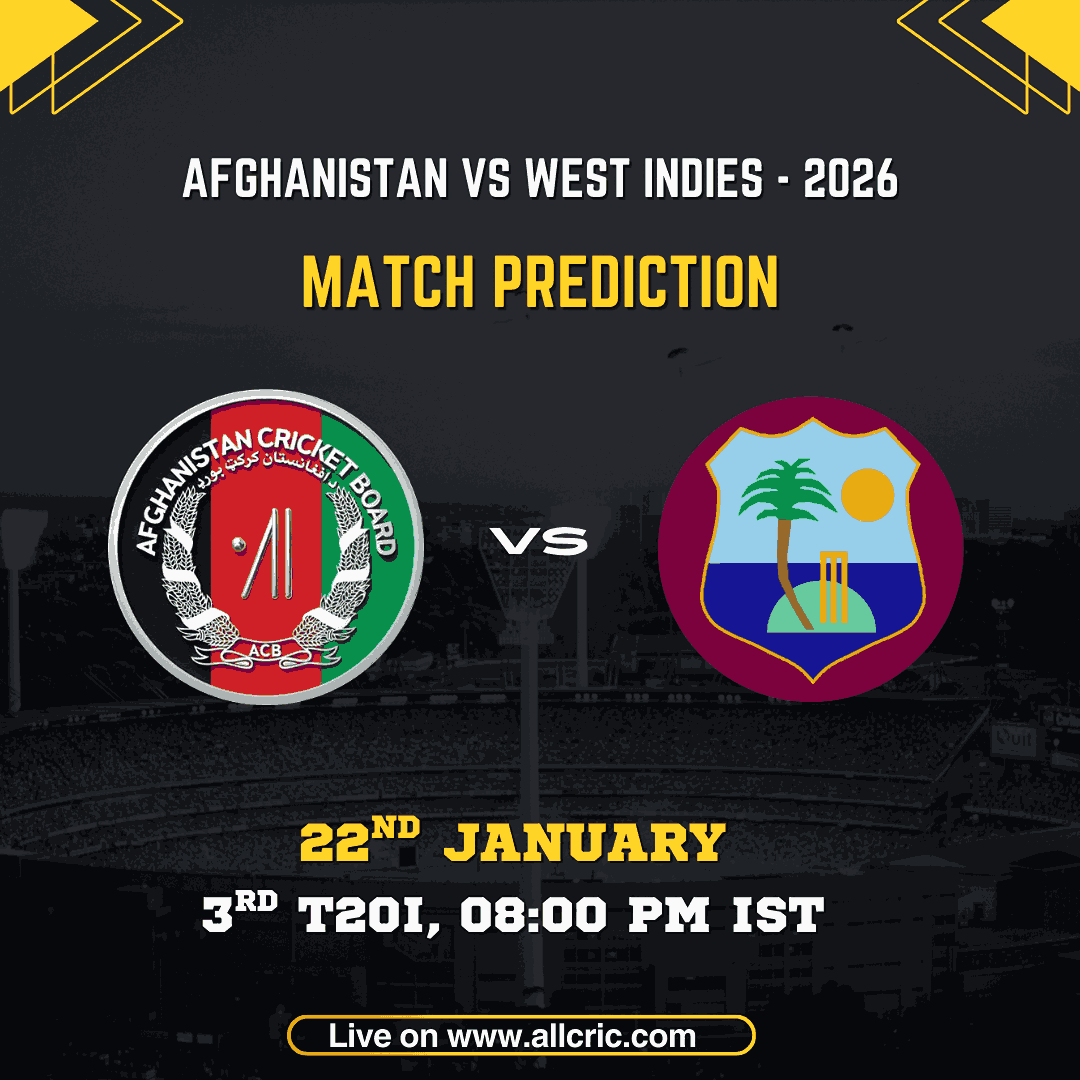 AFG vs WI dream11 prediction today match – Afghanistan vs West Indies 3rd T20I match prediction and dream11 team today, Dubai 2026