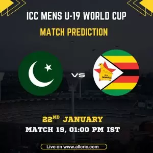 Zimbabwe U19 vs Pakistan U19 Dream11 Prediction Match 19 ICC U19 World Cup 2026