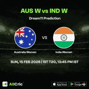 AUS W vs IND W Dream11 prediction today match at Sydney Cricket Ground featuring Beth Mooney and Shafali Verma in 1st T20I 2026