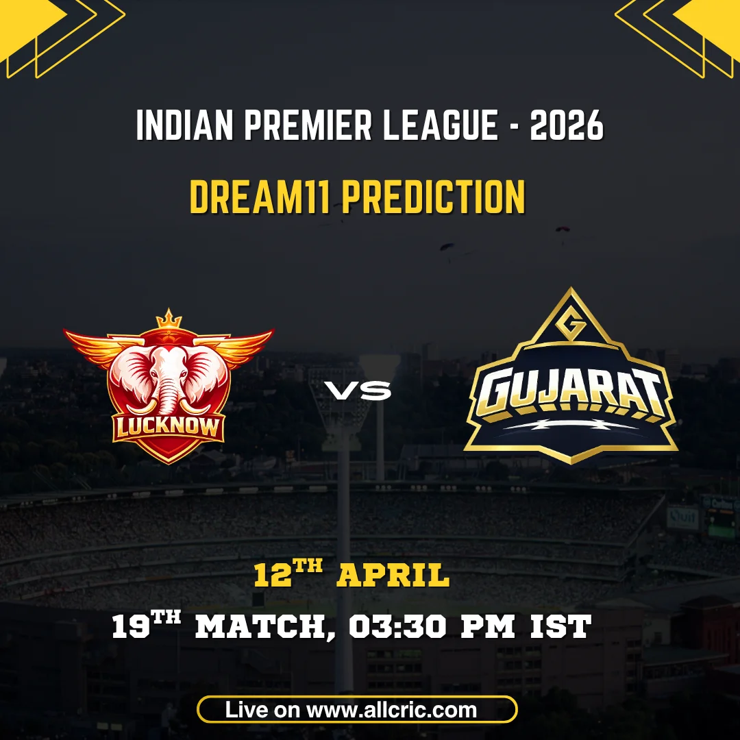 LSG vs GT Dream11 prediction today match IPL 2026 – Lucknow Super Giants vs Gujarat Titans Dream11 team today, fantasy picks, April 12 match