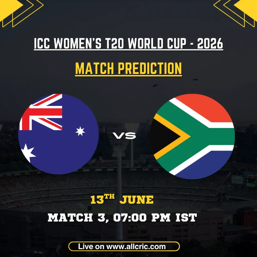 AUS-W vs SA-W Match Prediction - Who Will Win Today's Match