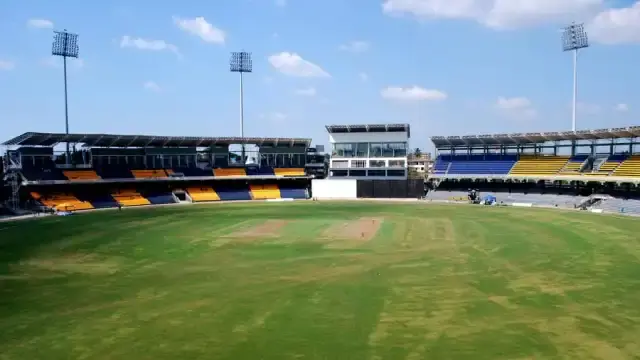 R. Premadasa Stadium pitch in Colombo, a balanced T20 surface that becomes slower and more spin-friendly as the match progresses.
