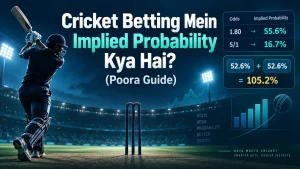 Cricket Betting Mein Implied Probability Kya Hai? (Poora Guide)