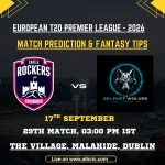 ECR vs BFW 29th Match Prediction, Pitch Report & Fantasy Tips
