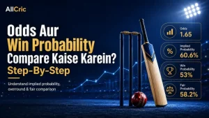Odds aur win probability compare kaise karein step by step