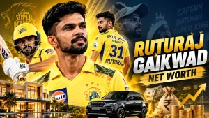 Ruturaj Gaikwad Net Worth