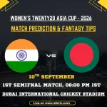WT20 Asia Cup 2026: 1st Semi-Final, IND-W vs BAN-W Match Prediction & Fantasy Tips