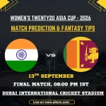 Women’s Asia Cup Final: IND-W vs SL-W Match Prediction & Fantasy Tips