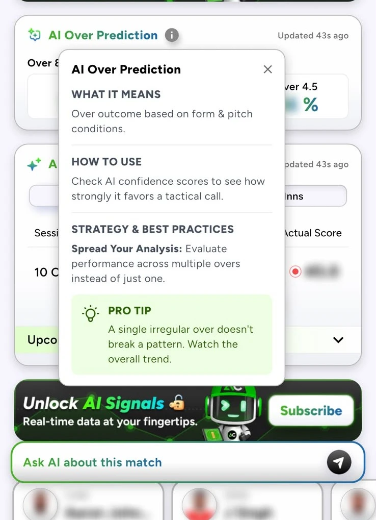 AI Over Prediction