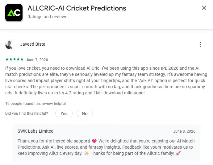 AllCric Review