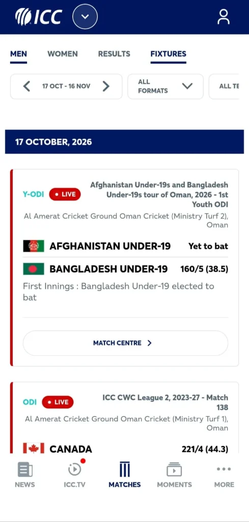 ICC app