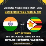 IND-W vs ZIM-W Today Match Prediction & Fantasy Tips – 1st ODI 2026
