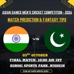 IND vs PAK Final Match Prediction, Pitch Report & Fantasy Tips