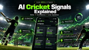 What Goes Into an AI Cricket Signal: The Data Explained
