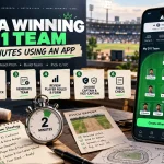 How to Get a Winning D11 Team in 2 Minutes Using an App