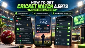 How to Get Cricket Match Alerts and Never Miss a Wicket