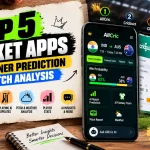 Top 5 Cricket Apps for Winner Prediction & Match Analysis