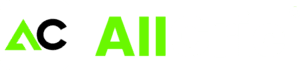 Allcric white logo