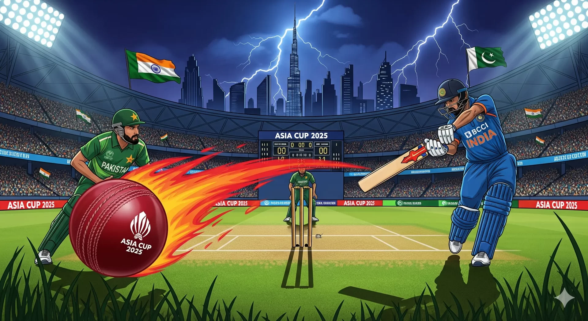 Asia Cup 2025: India vs Pakistan T20 clash in Dubai—preview, tactics, probable XIs & predictions