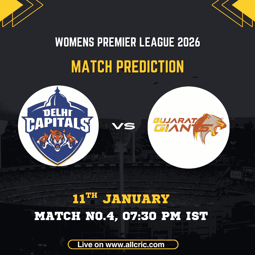 DC-W vs GG-W Dream11 prediction for WPL Match 4 – Delhi Capitals Women vs Gujarat Giants Women match prediction with probable playing XI and fantasy insights at DY Patil Stadium