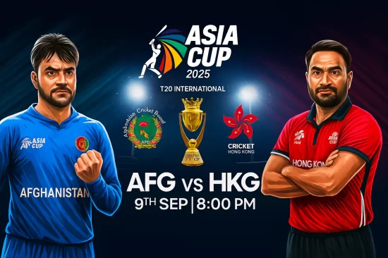 AFG vs HK Today’s match & dream 11 Predictions Asia Cup 2025 Match 1 Asia Cup 2025 begins with Afghanistan vs Hong Kong. Get pitch report, XIs, prediction & Dream11 tips.