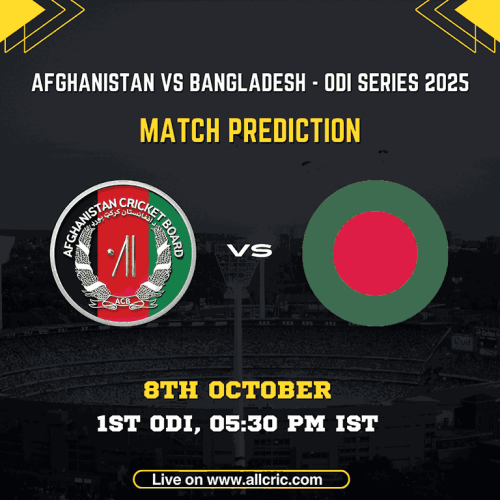 BAN vs AFG 1st ODI Dream11 Prediction & Dream11 team – 2025 BAN vs AFG 1st ODI Dream11 Prediction & Dream11 team for 2025 series opener in Abu Dhabi. Get fantasy cricket tips, probable XI, pitch report, and today match prediction.