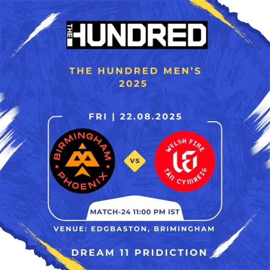 BPH vs WEF Today’s Dream11 Prediction Fantasy Tips Match 24 BPH vs WEF Today’s Dream11 Prediction Fantasy Tips Match 24
