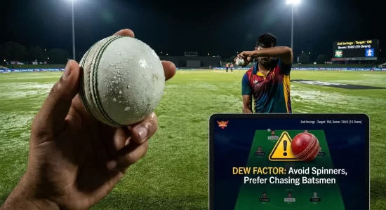 Dew Factor in Day Night Matches — The Hidden Game Changer