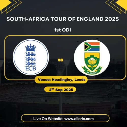 England vs South Africa 1st ODI 2025 Today’s Prediction, Preview, Tips & Key Updates England vs South Africa 1st ODI 2025 prediction, squads, pitch & key players. Follow live updates & expert tips