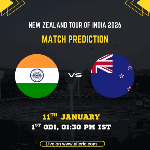 IND vs NZ Dream11 prediction today match for 1st ODI – India vs New Zealand match prediction with probable playing XI, pitch report, and IND vs NZ Dream11 team today at Kotambi Stadium, Vadodara